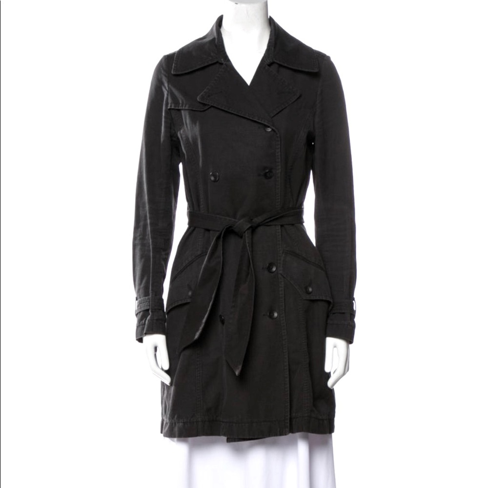Rag & Bone Black Trench Coat XS